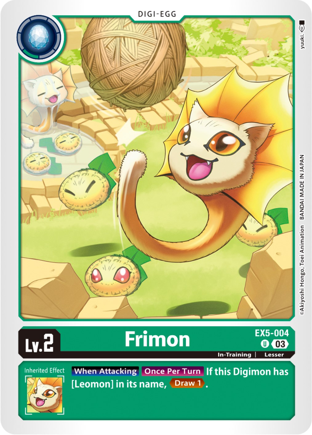 Frimon [EX5-004] [Animal Colosseum] | Game Grid - Logan
