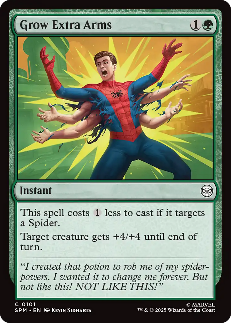 Grow Extra Arms [Marvel's Spider-Man] | Game Grid - Logan