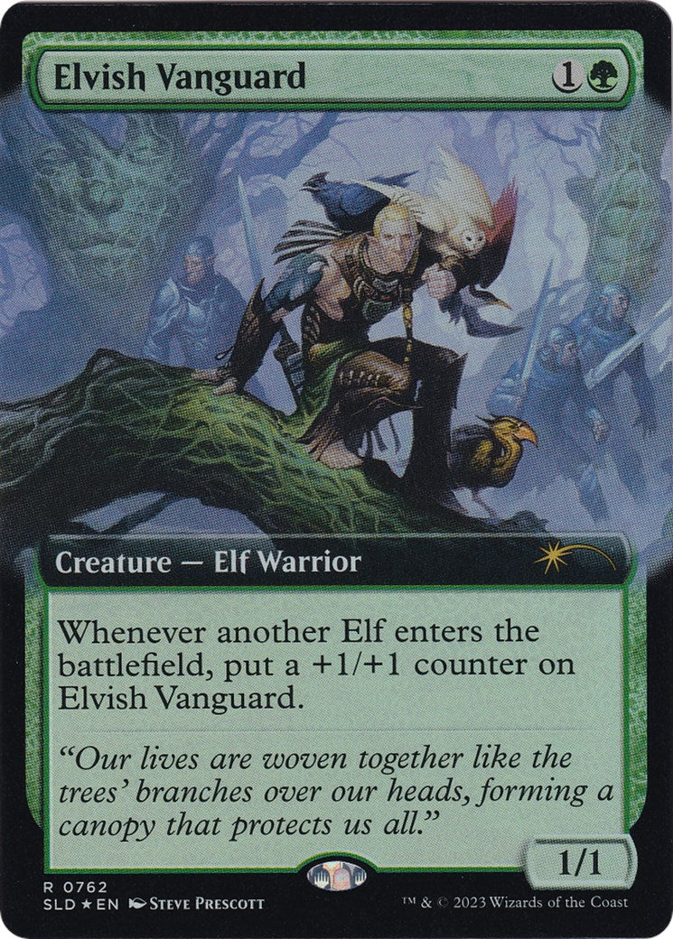 Elvish Vanguard (Extended Art) [Secret Lair Drop Series] | Game Grid - Logan