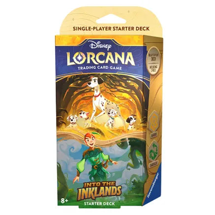 Lorcana: Into the Inklands - Starter Deck (Amber/Emerald) | Game Grid - Logan