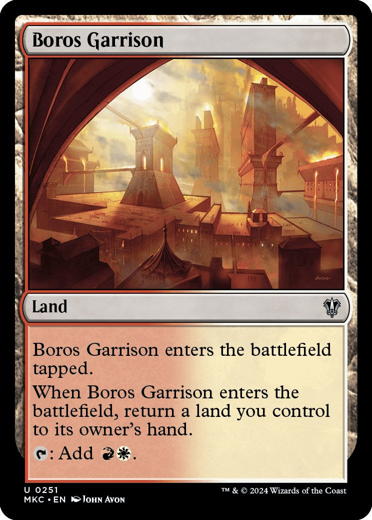 Boros Garrison [Murders at Karlov Manor Commander] | Game Grid - Logan