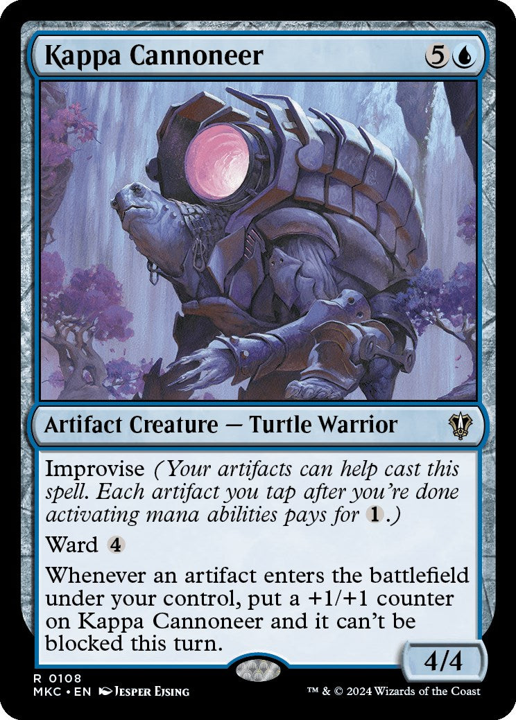 Kappa Cannoneer [Murders at Karlov Manor Commander] | Game Grid - Logan