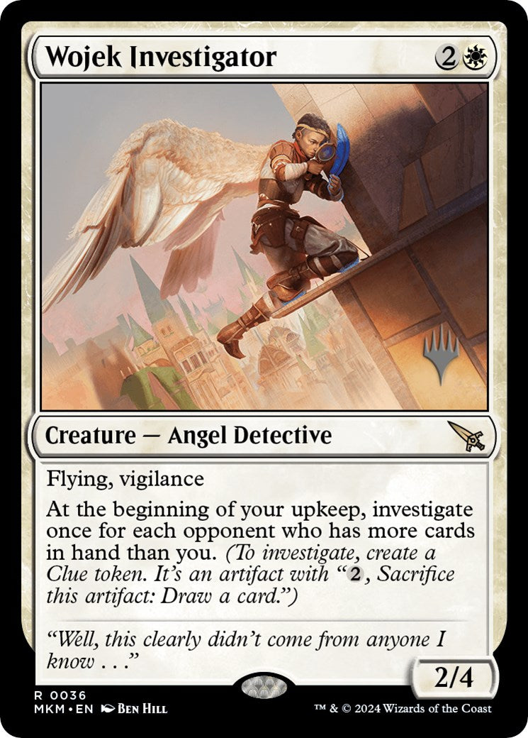 Wojek Investigator (Promo Pack) [Murders at Karlov Manor Promos] | Game Grid - Logan