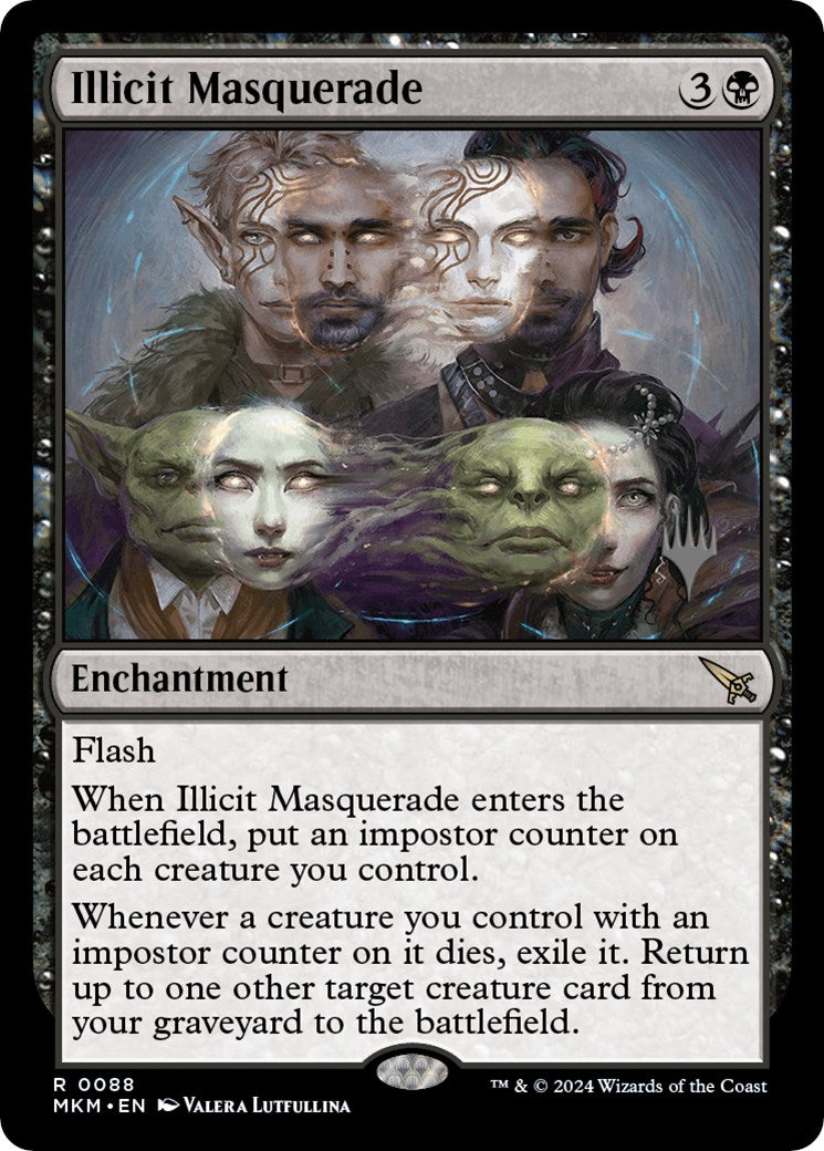Illicit Masquerade (Promo Pack) [Murders at Karlov Manor Promos] | Game Grid - Logan