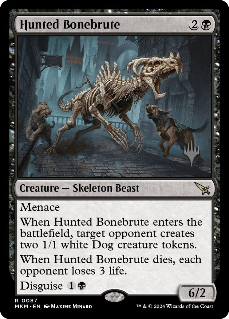 Hunted Bonebrute (Promo Pack) [Murders at Karlov Manor Promos] | Game Grid - Logan