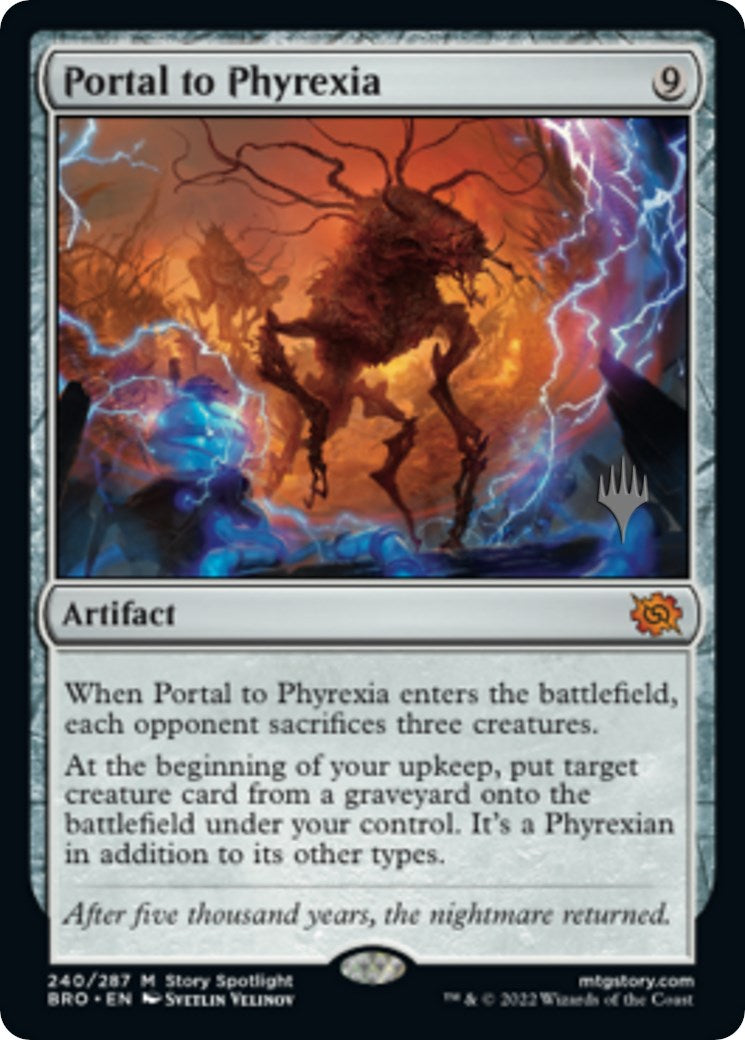 Portal to Phyrexia (Promo Pack) [The Brothers' War Promos] | Game Grid - Logan