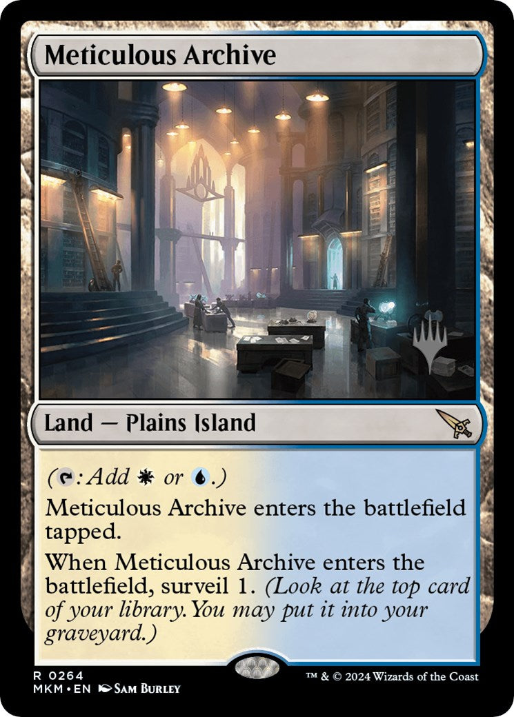 Meticulous Archive (Promo Pack) [Murders at Karlov Manor Promos] | Game Grid - Logan