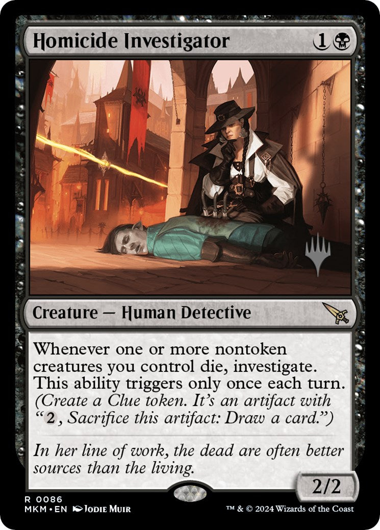 Homicide Investigator (Promo Pack) [Murders at Karlov Manor Promos] | Game Grid - Logan