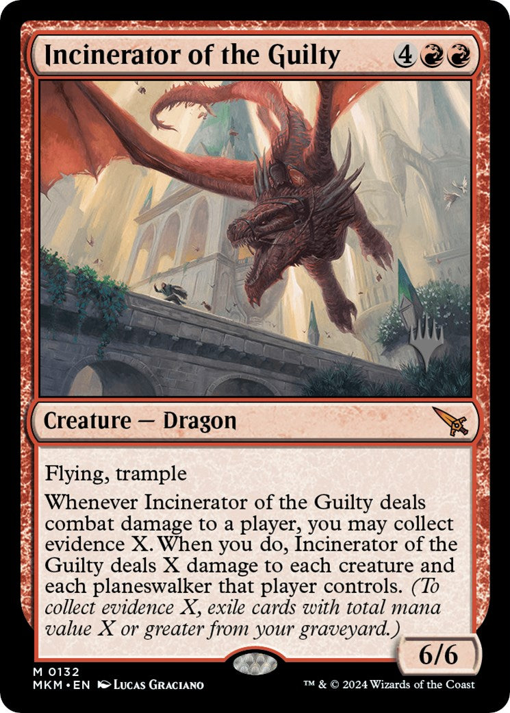 Incinerator of the Guilty (Promo Pack) [Murders at Karlov Manor Promos] | Game Grid - Logan