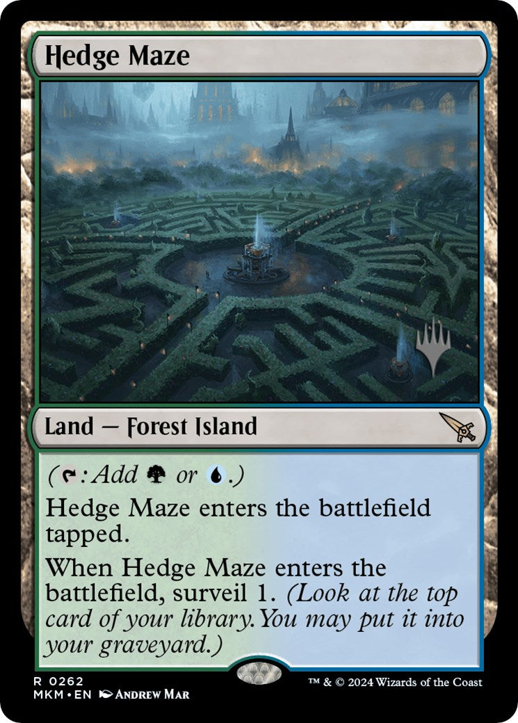 Hedge Maze (Promo Pack) [Murders at Karlov Manor Promos] | Game Grid - Logan