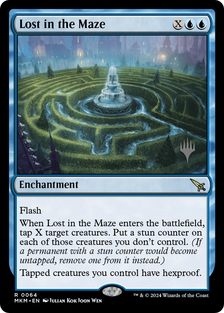 Lost in the Maze (Promo Pack) [Murders at Karlov Manor Promos] | Game Grid - Logan