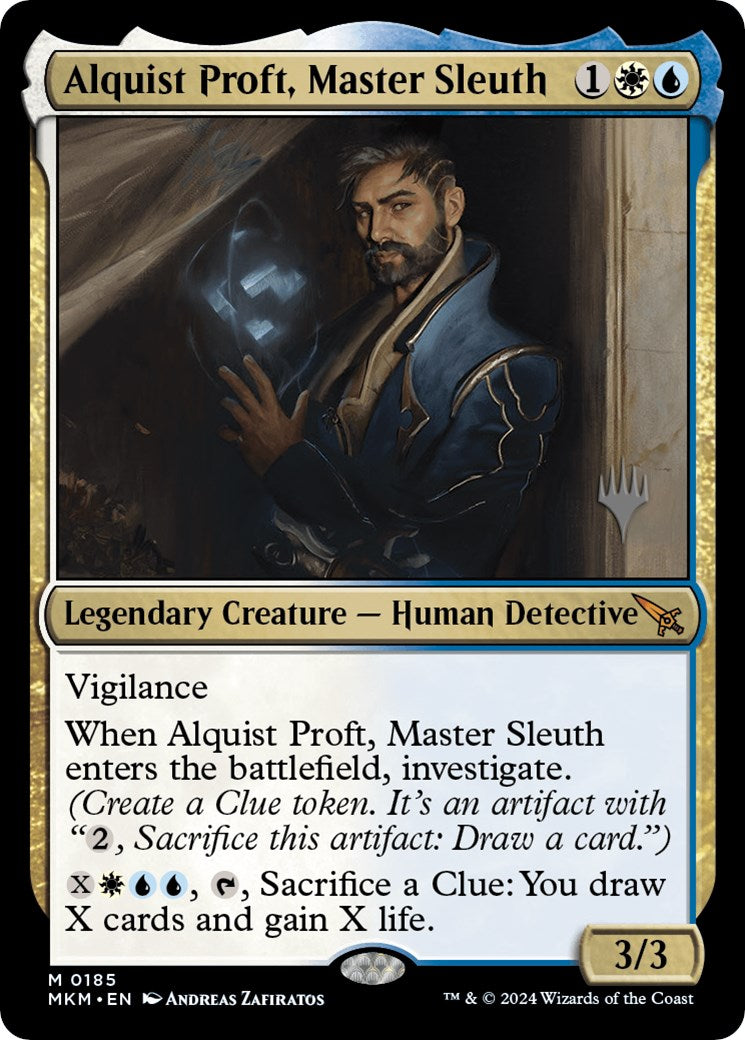 Alquist Proft, Master Sleuth (Promo Pack) [Murders at Karlov Manor Promos] | Game Grid - Logan