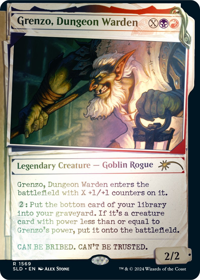 Grenzo, Dungeon Warden (Rainbow Foil) [Secret Lair Drop Series] | Game Grid - Logan