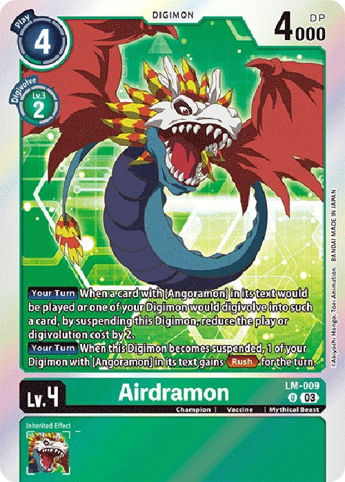 Airdramon [LM-009] (English Exclusive) [Exceed Apocalypse] | Game Grid - Logan