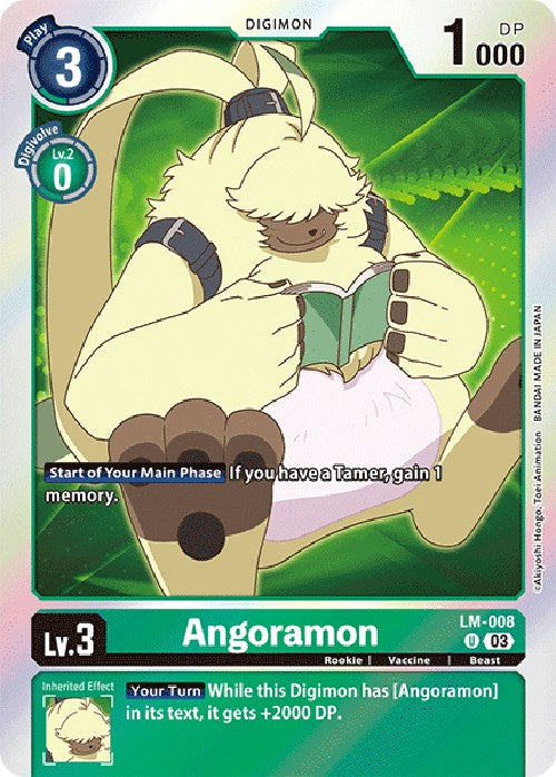 Angoramon [LM-008] (English Exclusive) [Exceed Apocalypse] | Game Grid - Logan