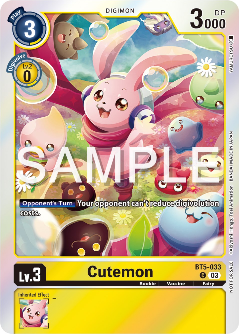 Cutemon [BT5-033] (Winner Pack -Exceed Apocalypse-) [Battle of Omni Promos] | Game Grid - Logan