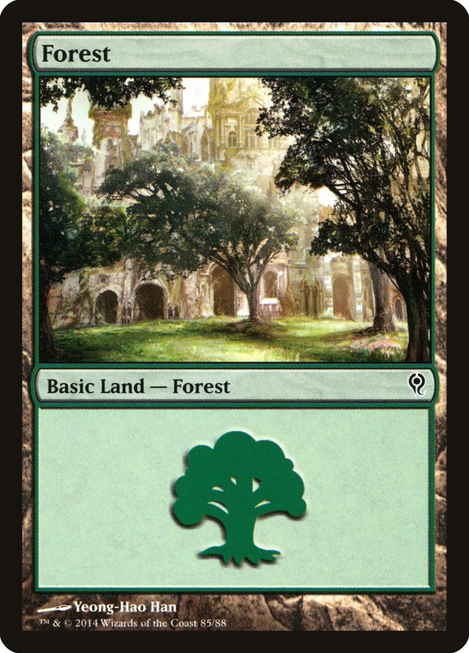 Forest (85) [Duel Decks: Jace vs. Vraska] | Game Grid - Logan