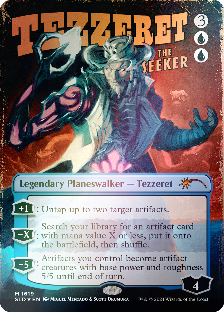 Tezzeret the Seeker (1619) (Rainbow Foil) [Secret Lair Drop Series] | Game Grid - Logan