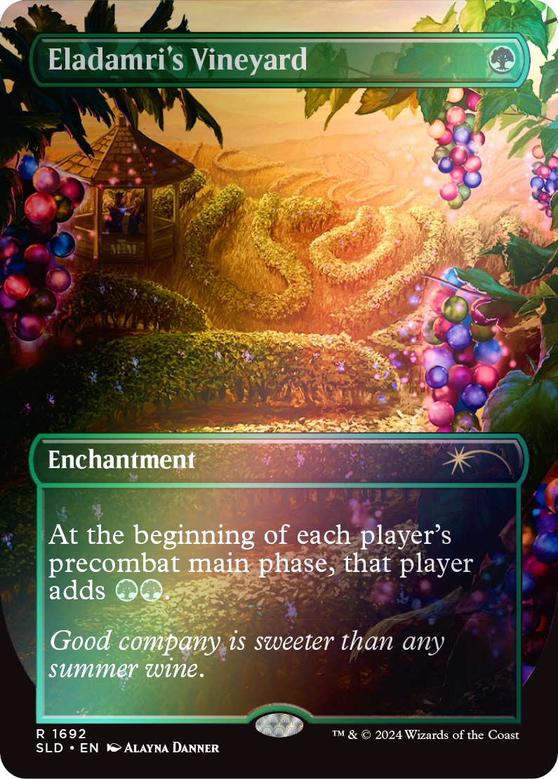 Eladamri's Vineyard (Rainbow Foil) [Secret Lair: Sheldon's Spellbook] | Game Grid - Logan