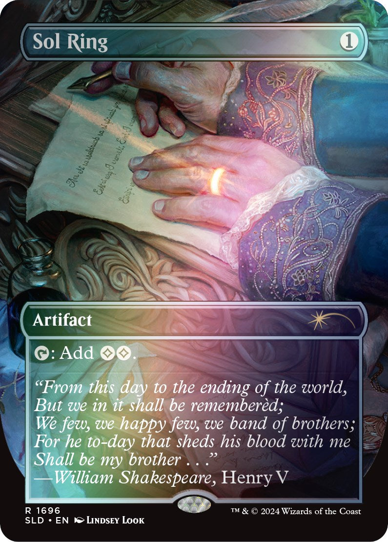 Sol Ring (1696) (Rainbow Foil) [Secret Lair: Sheldon's Spellbook] | Game Grid - Logan