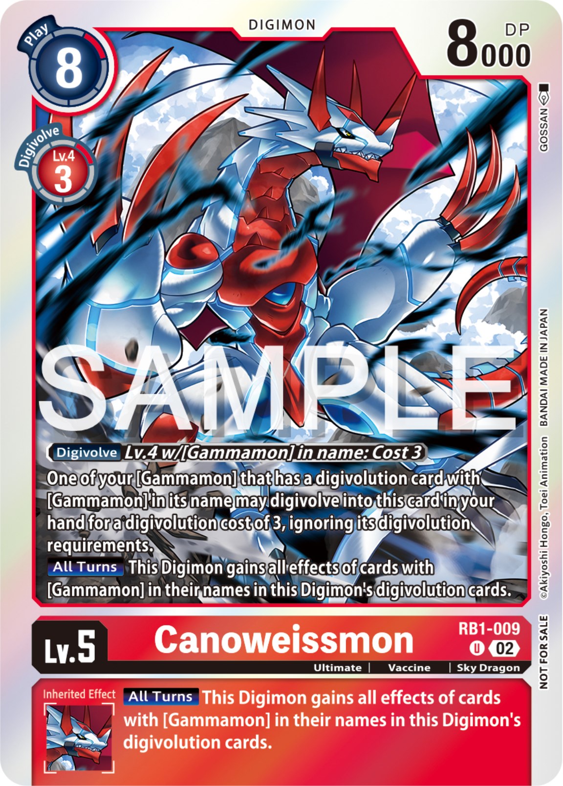 Canoweissmon [RB1-009] (Event Pack 6) [Resurgence Booster] | Game Grid - Logan