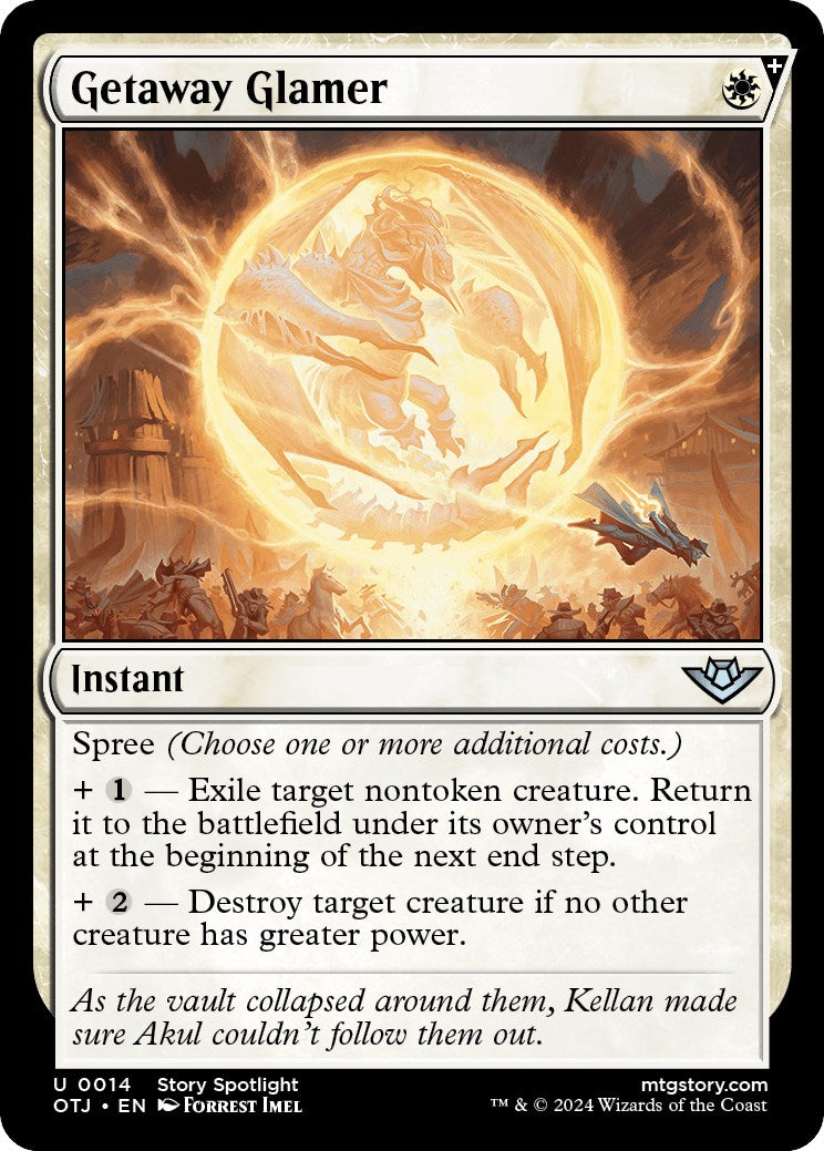 Getaway Glamer [Outlaws of Thunder Junction] | Game Grid - Logan