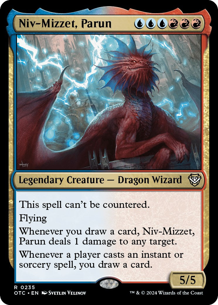 Niv-Mizzet, Parun [Outlaws of Thunder Junction Commander] | Game Grid - Logan