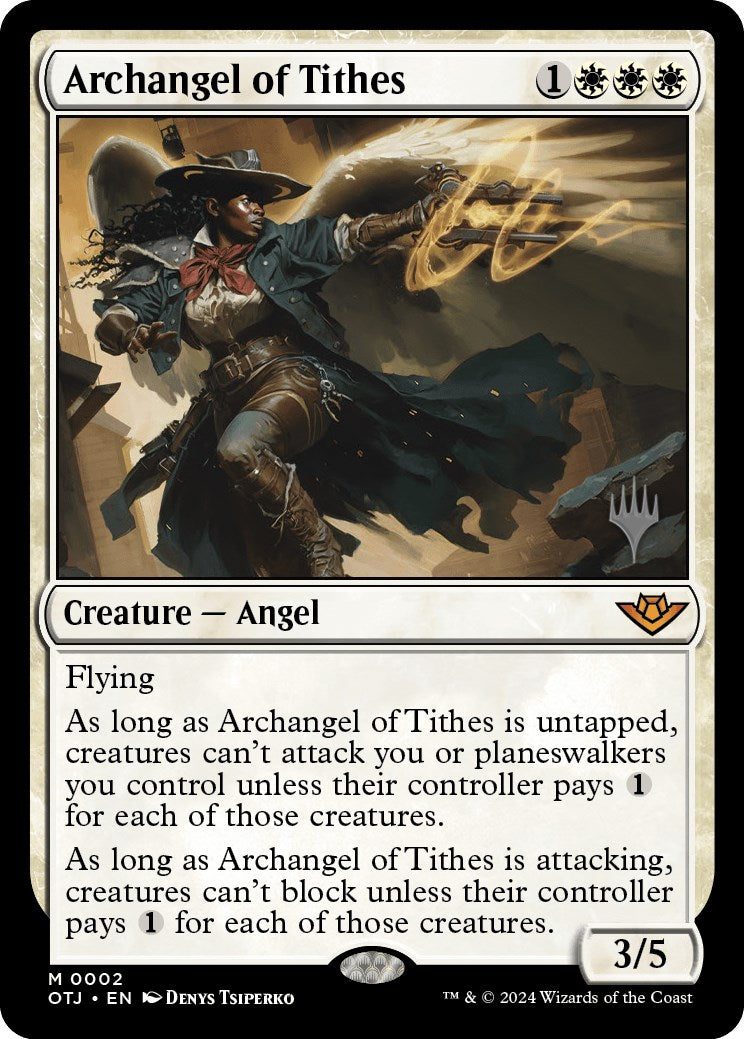 Archangel of Tithes (Promo Pack) [Outlaws of Thunder Junction Promos] | Game Grid - Logan