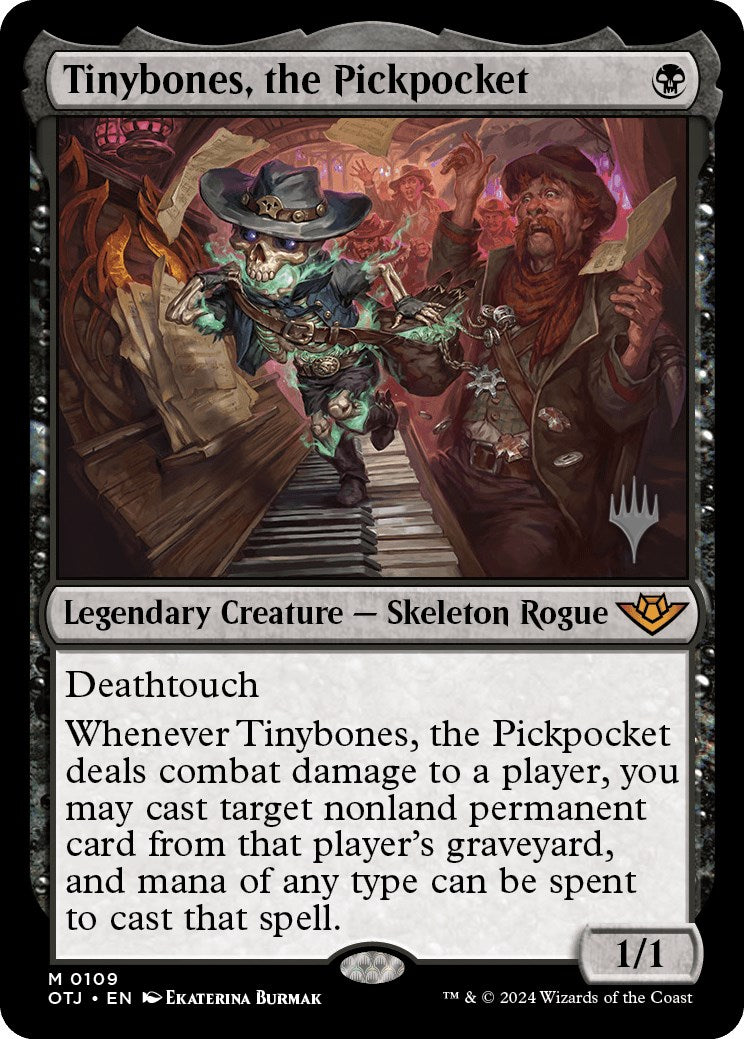 Tinybones, the Pickpocket (Promo Pack) [Outlaws of Thunder Junction Promos] | Game Grid - Logan