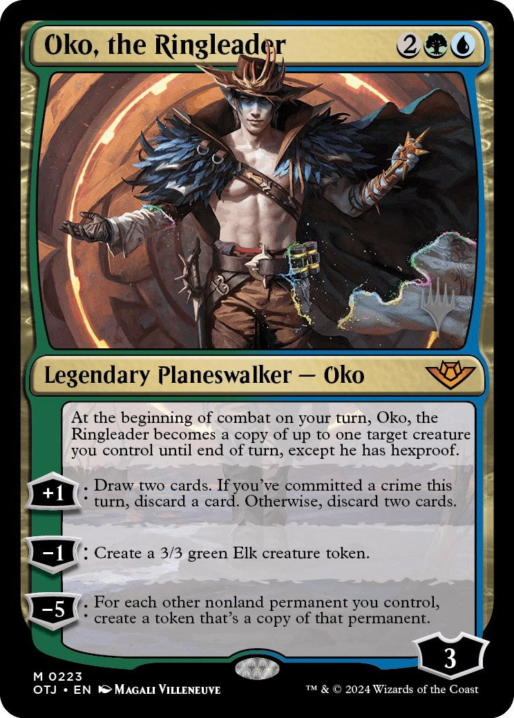 Oko, the Ringleader (Promo Pack) [Outlaws of Thunder Junction Promos] | Game Grid - Logan