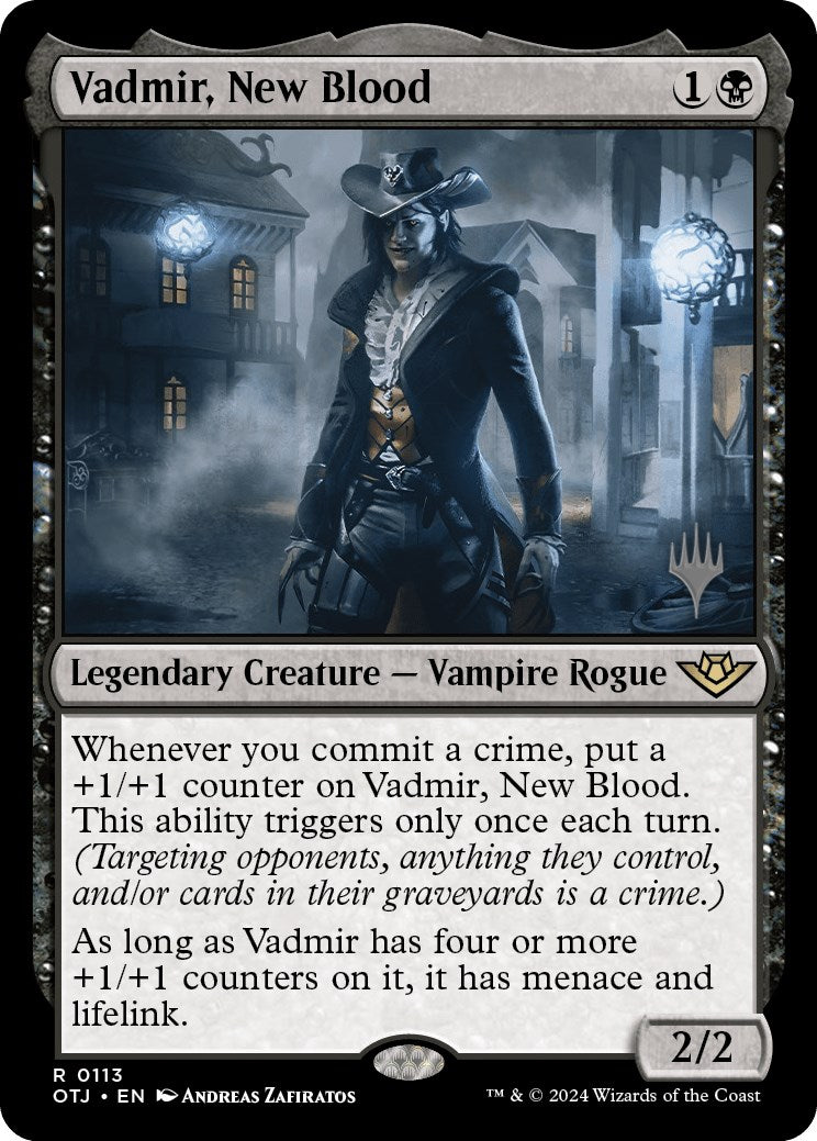 Vadmir, New Blood (Promo Pack) [Outlaws of Thunder Junction Promos] | Game Grid - Logan