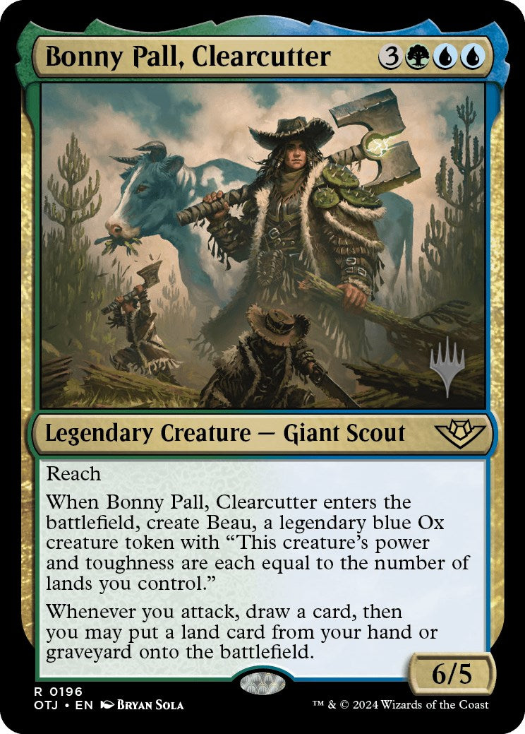 Bonny Pall, Clearcutter (Promo Pack) [Outlaws of Thunder Junction Promos] | Game Grid - Logan