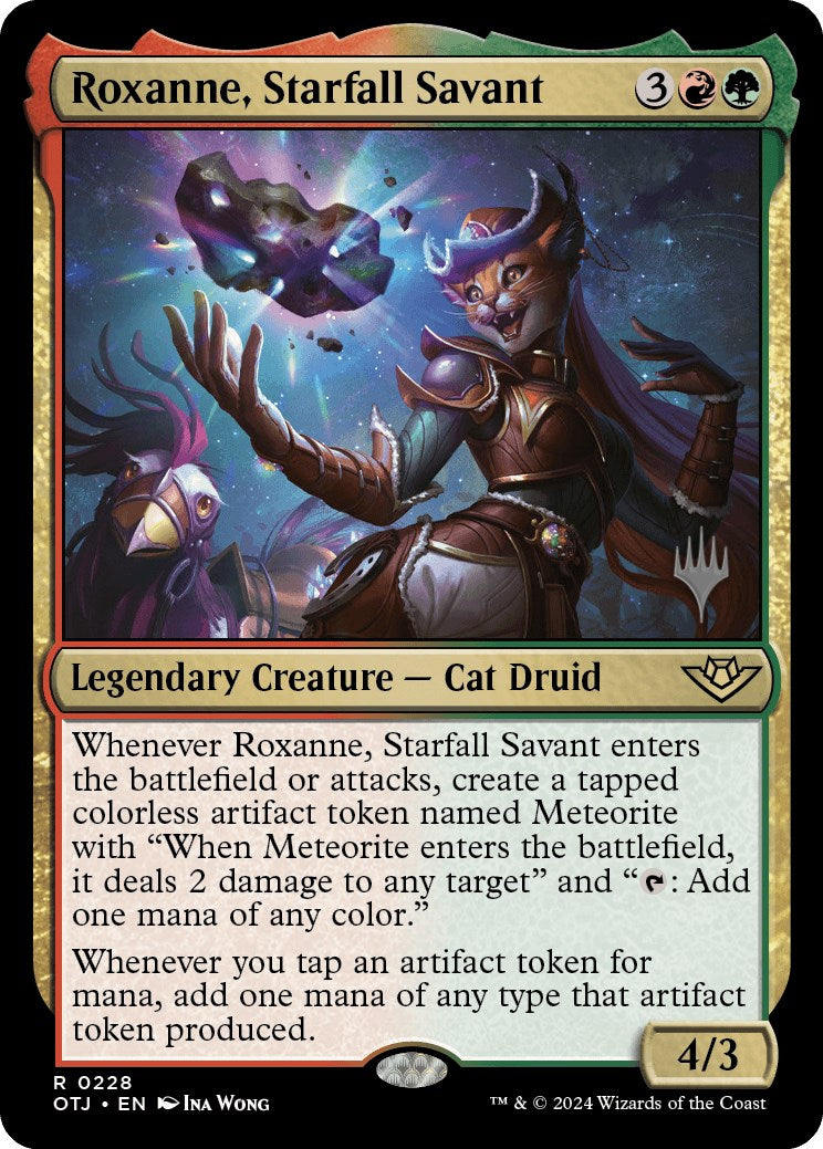 Roxanne, Starfall Savant (Promo Pack) [Outlaws of Thunder Junction Promos] | Game Grid - Logan