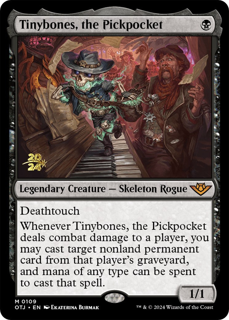 Tinybones, the Pickpocket [Outlaws of Thunder Junction Prerelease Promos] | Game Grid - Logan