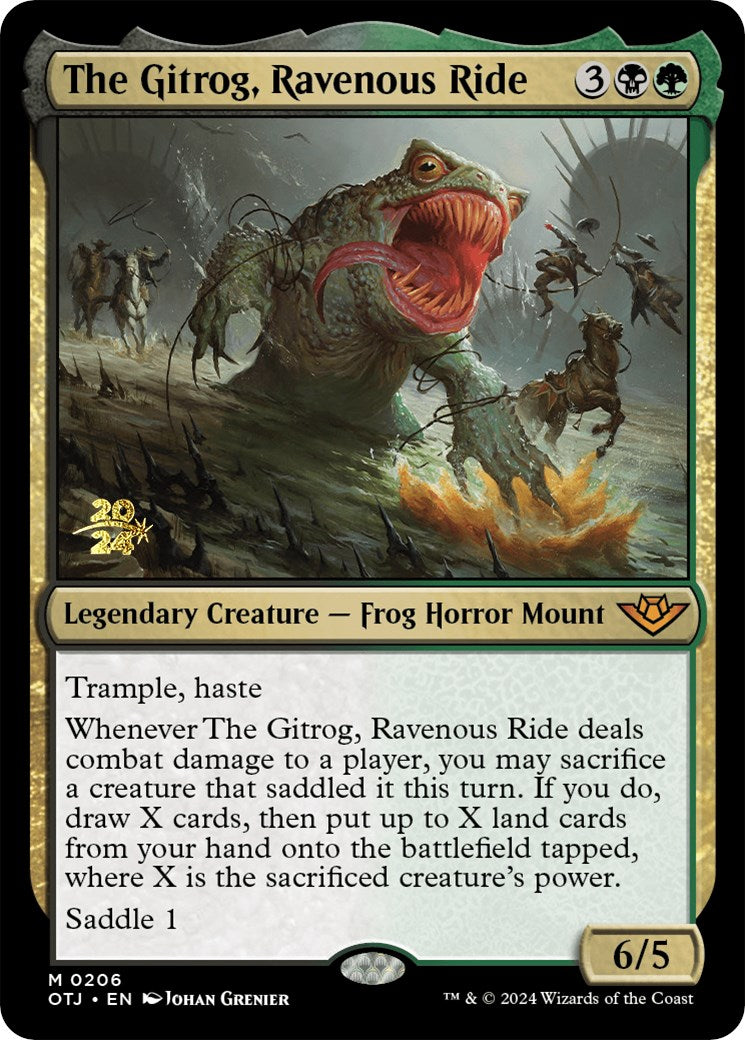 The Gitrog, Ravenous Ride [Outlaws of Thunder Junction Prerelease Promos] | Game Grid - Logan