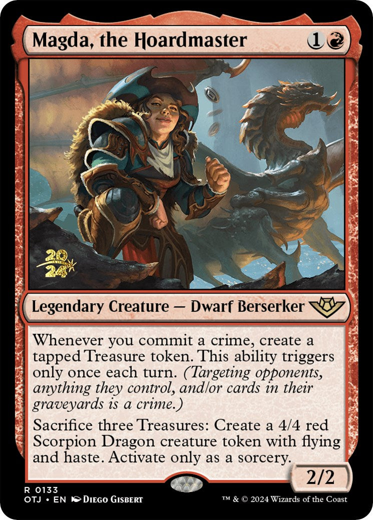 Magda, the Hoardmaster [Outlaws of Thunder Junction Prerelease Promos] | Game Grid - Logan