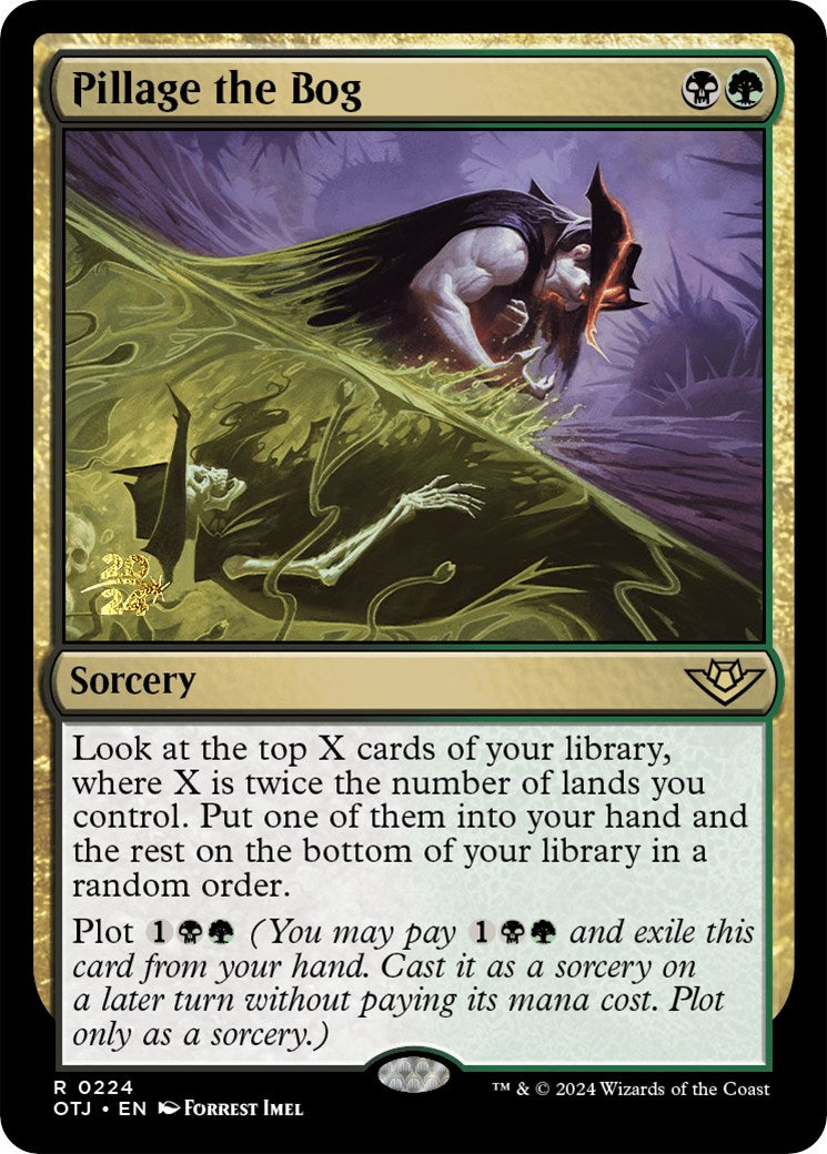 Pillage the Bog [Outlaws of Thunder Junction Prerelease Promos] | Game Grid - Logan