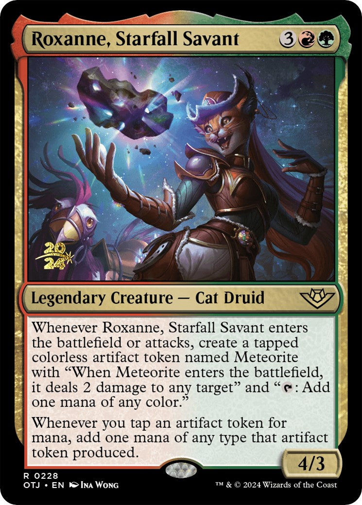 Roxanne, Starfall Savant [Outlaws of Thunder Junction Prerelease Promos] | Game Grid - Logan