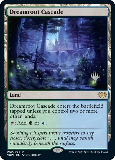 Dreamroot Cascade (Promo Pack) [Innistrad: Crimson Vow Promos] | Game Grid - Logan