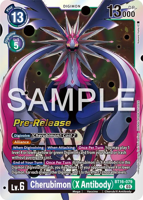 Cherubimon (X Antibody) [BT16-079] [Beginning Observer Pre-Release Promos] | Game Grid - Logan
