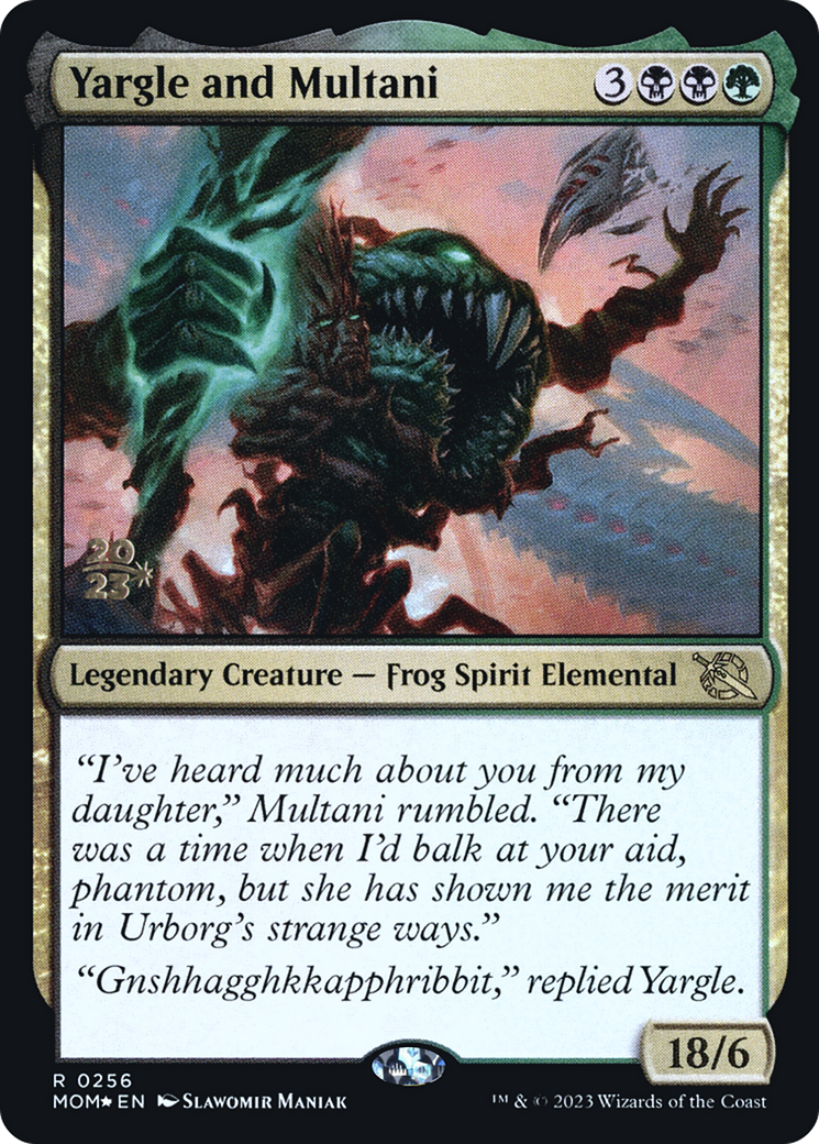 Yargle and Multani [March of the Machine Prerelease Promos] | Game Grid - Logan