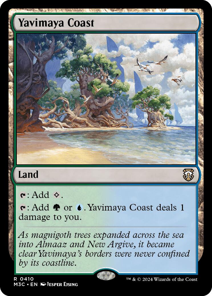 Yavimaya Coast [Modern Horizons 3 Commander] | Game Grid - Logan