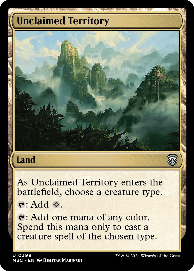 Unclaimed Territory [Modern Horizons 3 Commander] | Game Grid - Logan