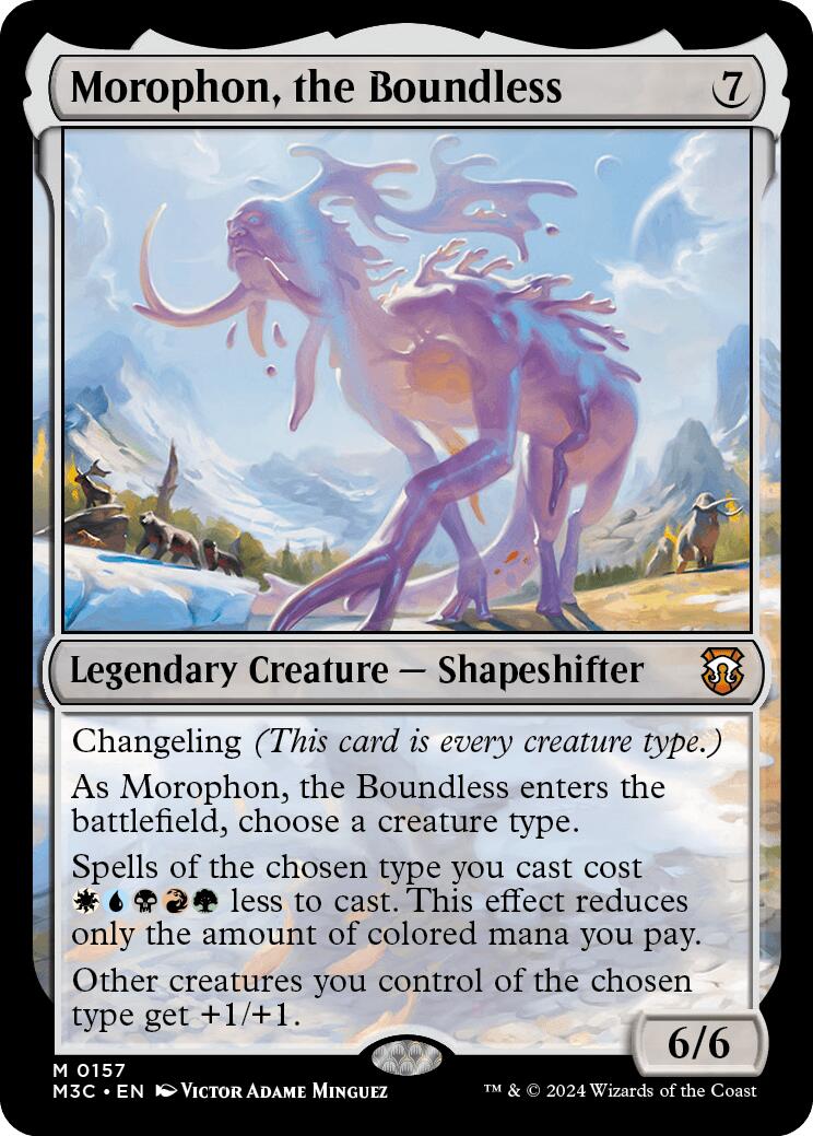Morophon, the Boundless [Modern Horizons 3 Commander] | Game Grid - Logan