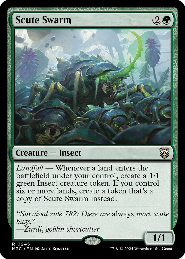 Scute Swarm [Modern Horizons 3 Commander] | Game Grid - Logan