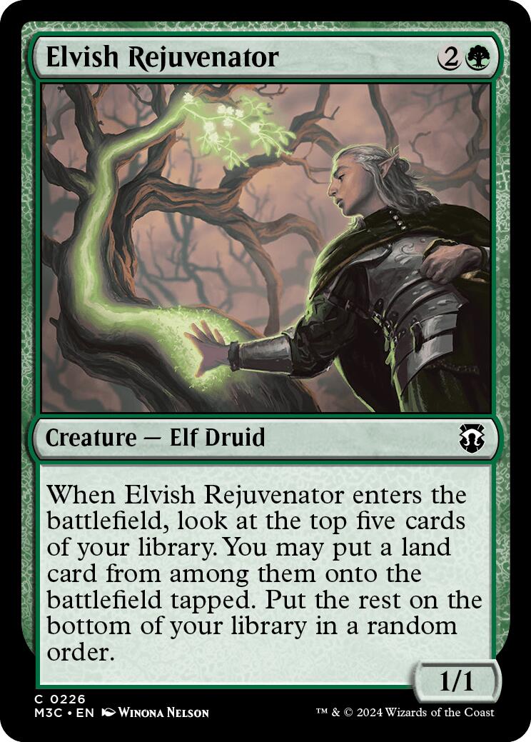 Elvish Rejuvenator [Modern Horizons 3 Commander] | Game Grid - Logan