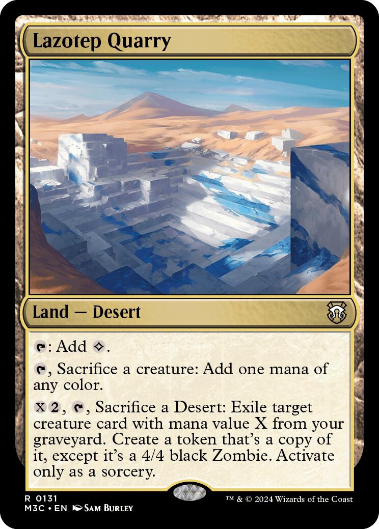 Lazotep Quarry [Modern Horizons 3 Commander] | Game Grid - Logan