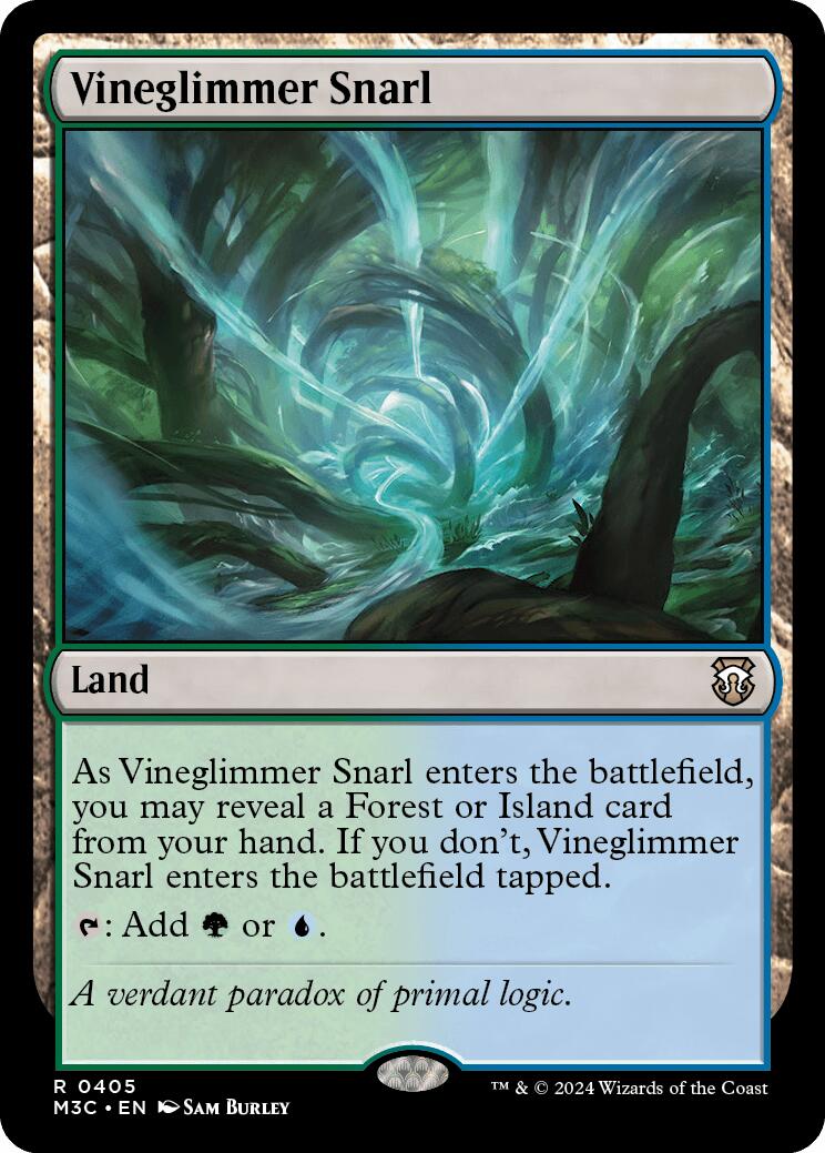 Vineglimmer Snarl [Modern Horizons 3 Commander] | Game Grid - Logan