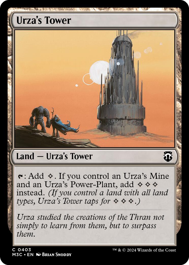 Urza's Tower [Modern Horizons 3 Commander] | Game Grid - Logan