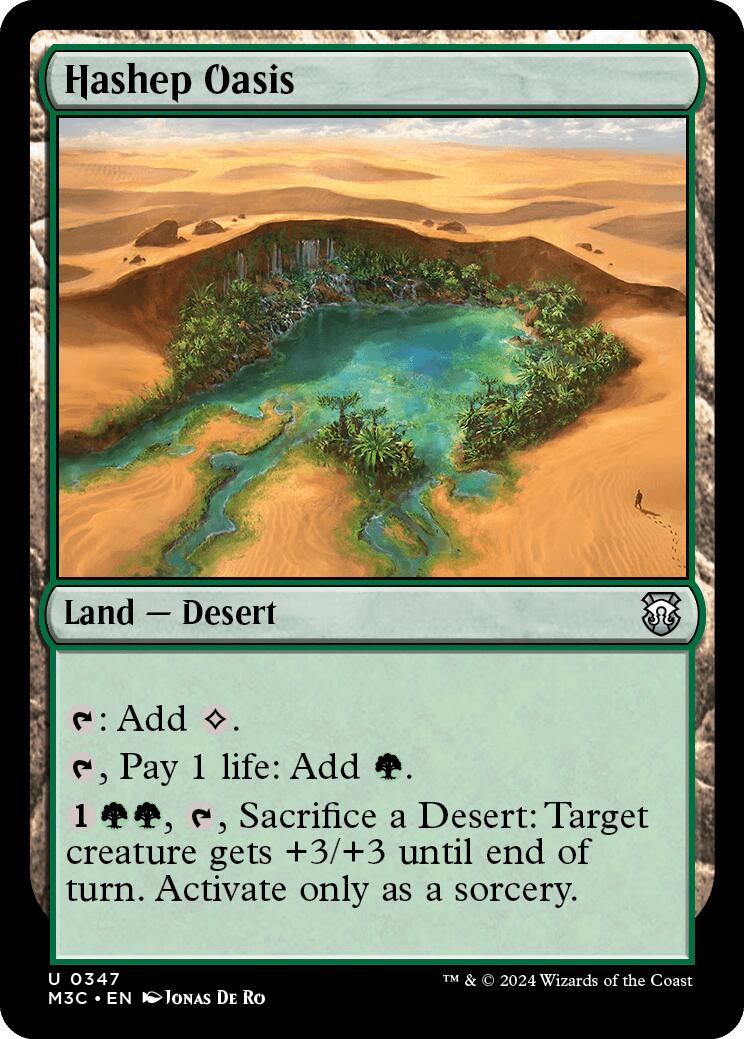 Hashep Oasis [Modern Horizons 3 Commander] | Game Grid - Logan